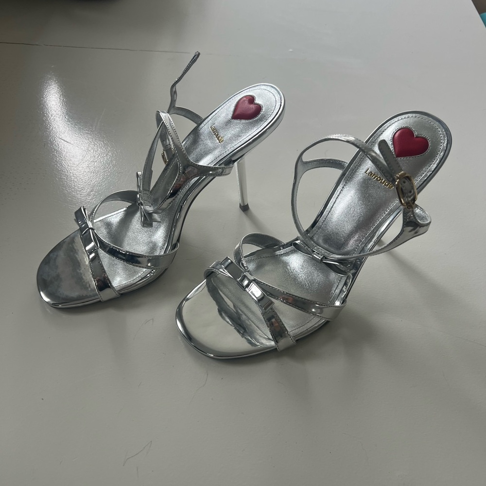 Larroude women’s brooks high heel sandals